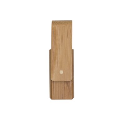 Pen Drive Ecológico Retangular Giratório Bambu