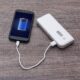 Power Bank com Indicador Digital e Lanterna