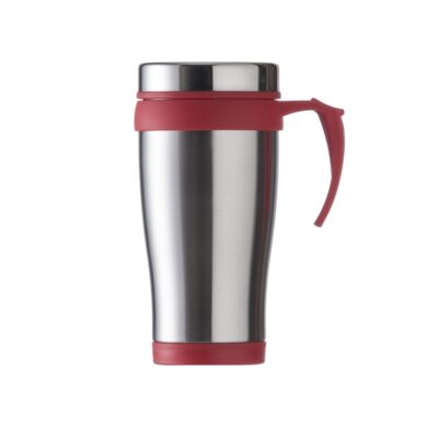 Caneca com Tampa Inox 400ml