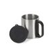 Caneca com Tampa Inox 180ml