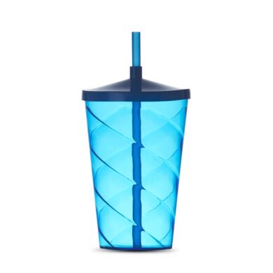 Copo com Tampa e Canudo 750ml