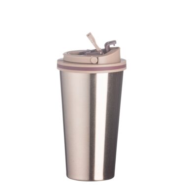 Copo com Tampa Metal 450ml
