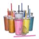 Copo com Tampa e Canudo 550ml