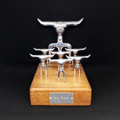 Garra Tridente+06 Garfos para Churrasco Alumínio