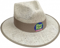 Chapéu Campeiro Juta Aba Forrada