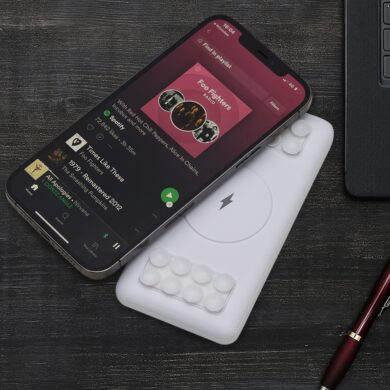 Power Bank Portátil por Indução 10.000mAh
