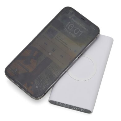 Power Bank Portátil Carregamento por Indução 8.000mAh