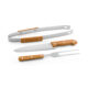 Kit Churrasco Inox 03 Pçs